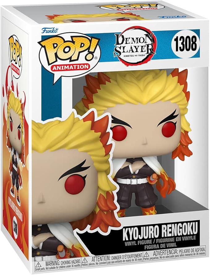 Funko POP! Nº1308 Kyojuro Rengoku - Demon Slayer - Kimetsu no Yaiba