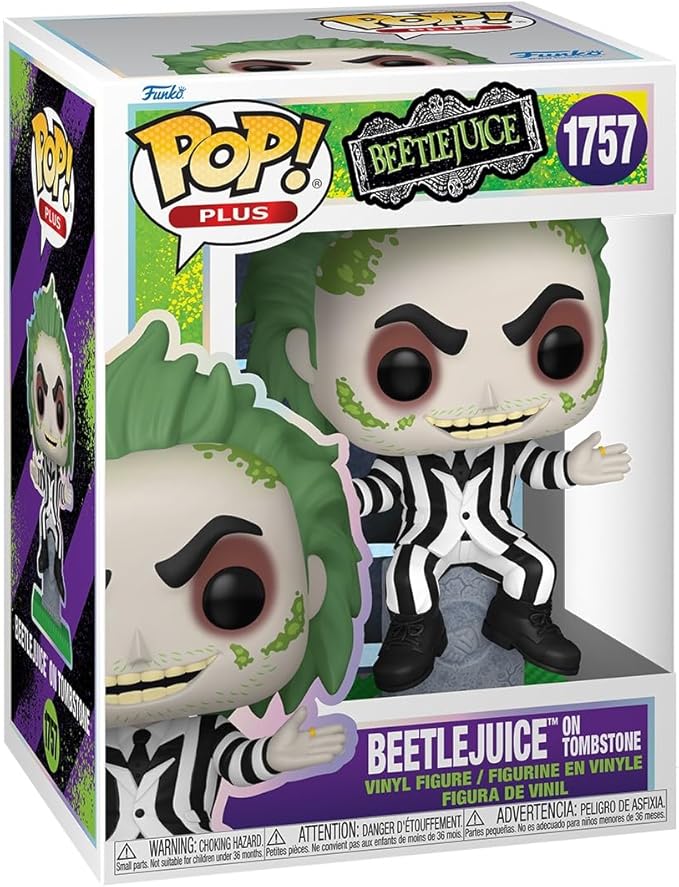 Funko Pop! Nº1757 Beetlejuice on tombstone - Beetlejuice