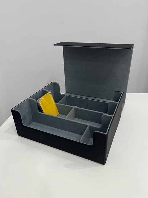 Caja para Cartas TCG Premium con Separadores. Capacidad 1800 cartas
