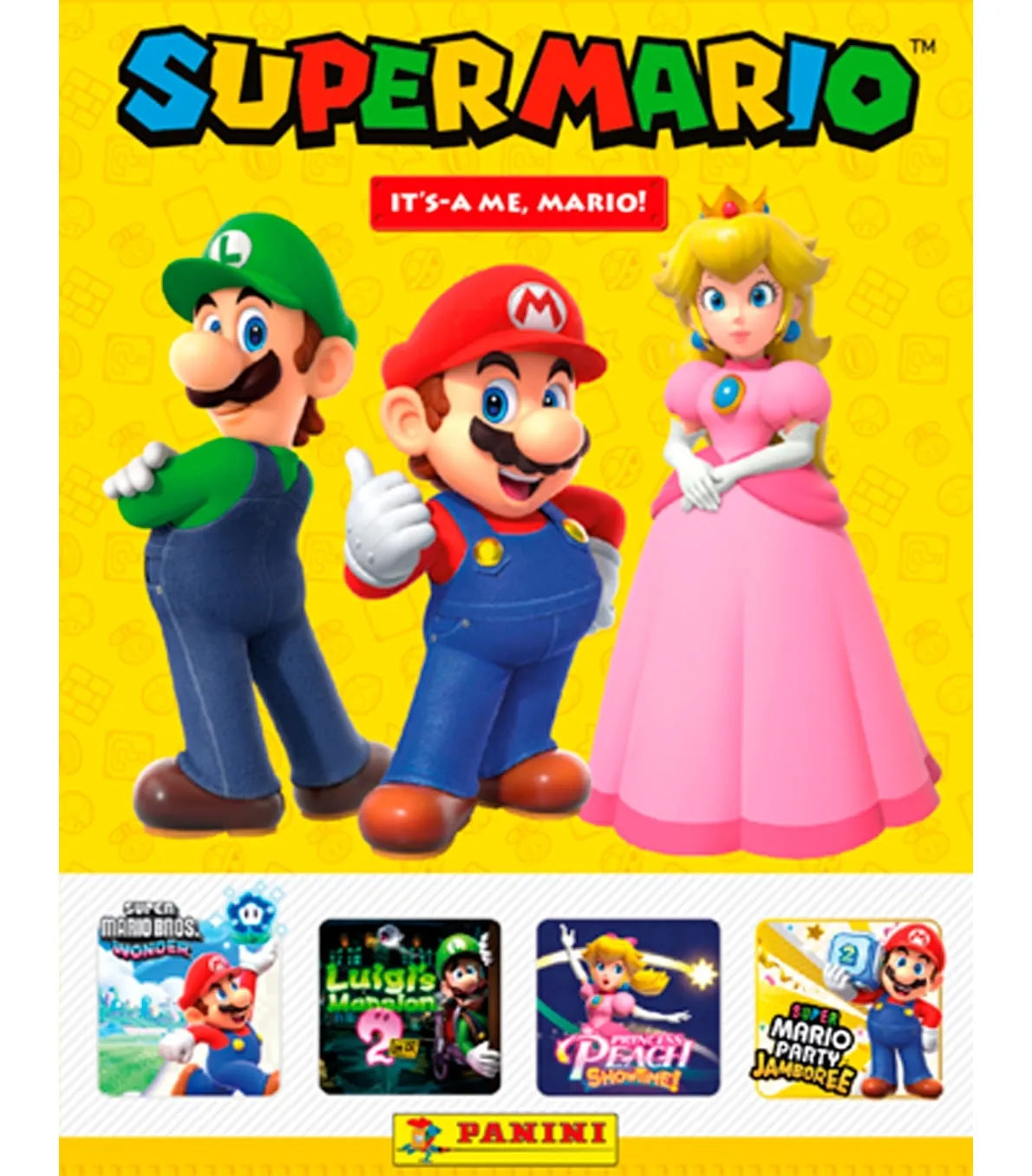 Álbum Super Mario It's-a Me, Mario! Panini 2026 | Kena Games