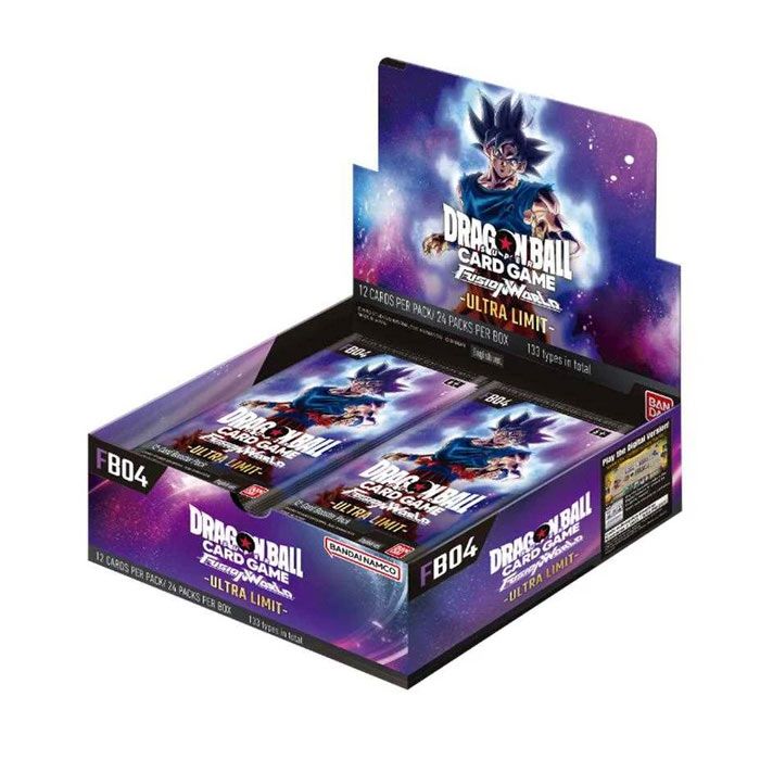 Dragon Ball Super TCG Fusion World - Ultra Limit- FB04 (Inglés) Paquetes de refuerzo.