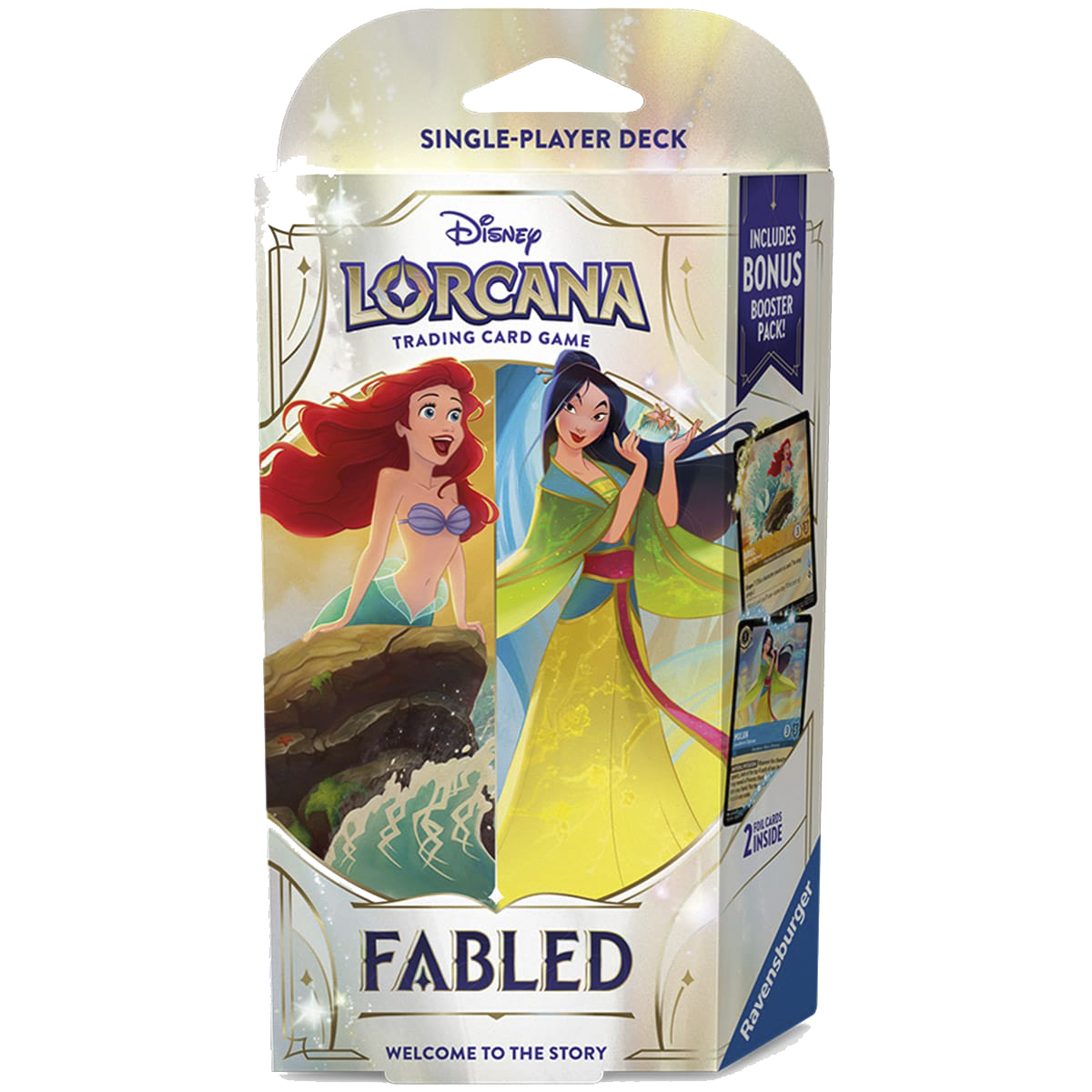 Mazos de inicio Fabled (Inglés) - Disney Lorcana TCG
