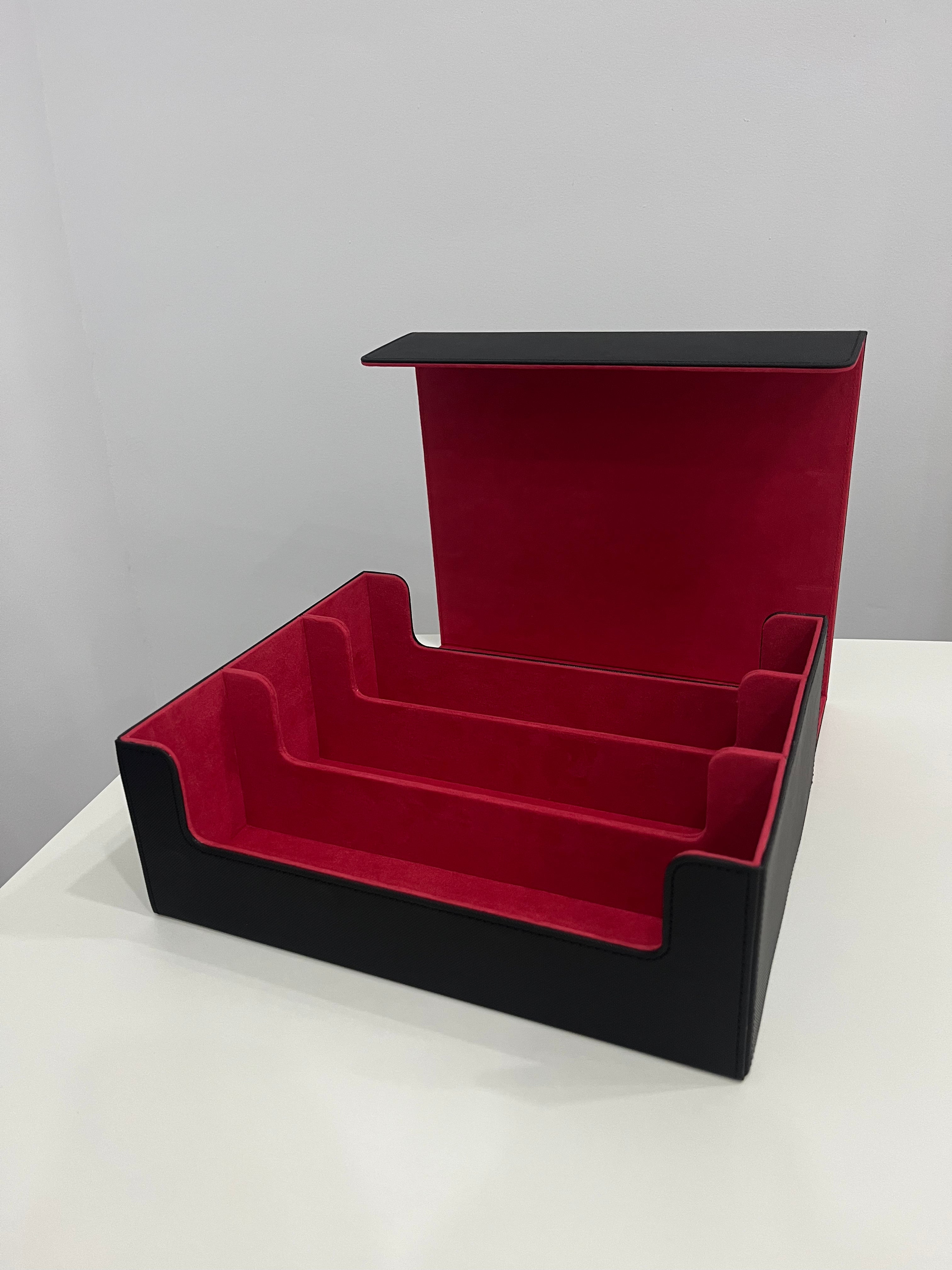 Caja para Cartas TCG Premium. Capacidad 1800 cartas