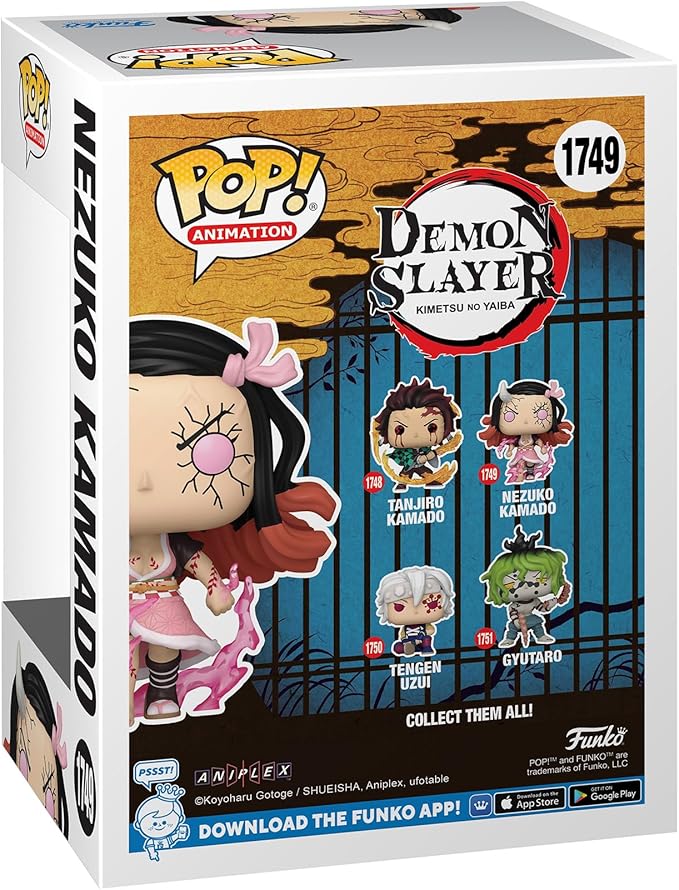 Funko POP! Nº1749 Nezuko Kamado - Demon Slayer - Kimetsu no Yaiba