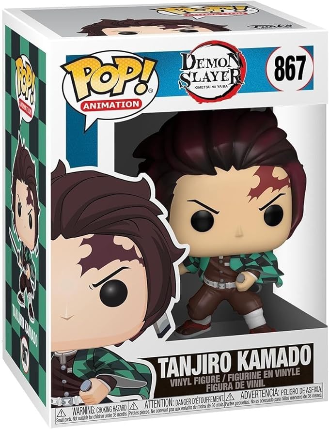 Funko POP! Nº867 Tanjiro Kamado - Demon Slayer - Kimetsu no Yaiba