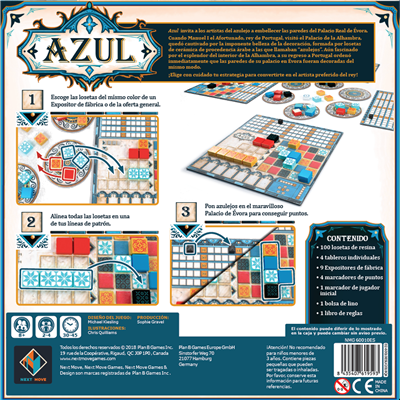 Azul | Juego de Mesa | Juego Familiar