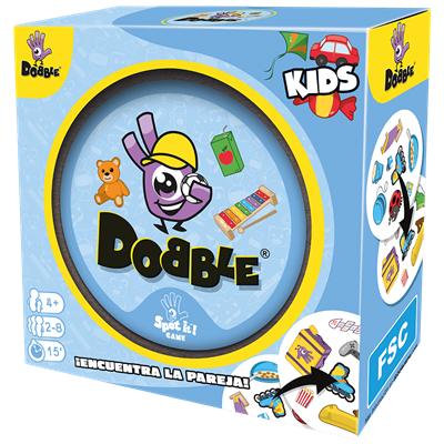 Dobble Kids | Juego de Mesa | Juego de Cartas | Juego Infantil