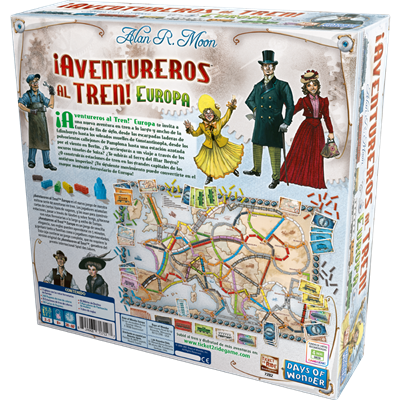 ¡Aventureros al Tren! Europa | Juego de Mesa | Juego Familiar