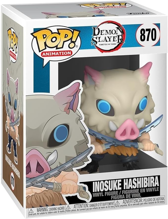 Funko POP! Nº870 Inosuke Hashibira - Demon Slayer - Kimetsu no Yaiba