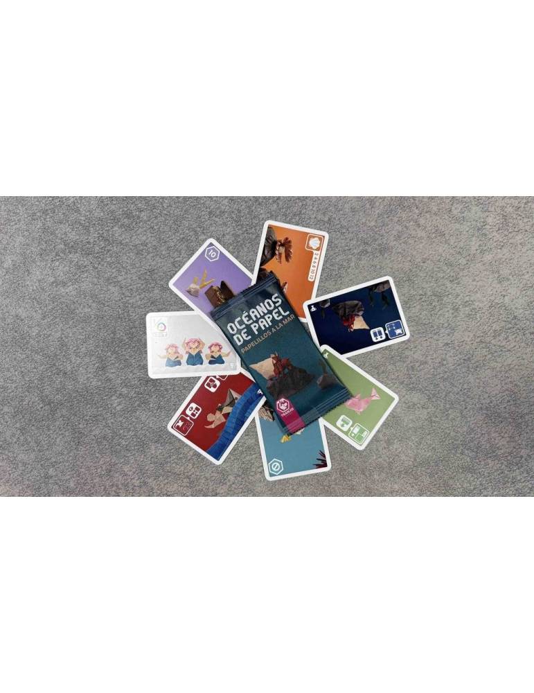 Papelillos a la Mar | Expansión Océanos de Papel | Juego de Mesa Familiar