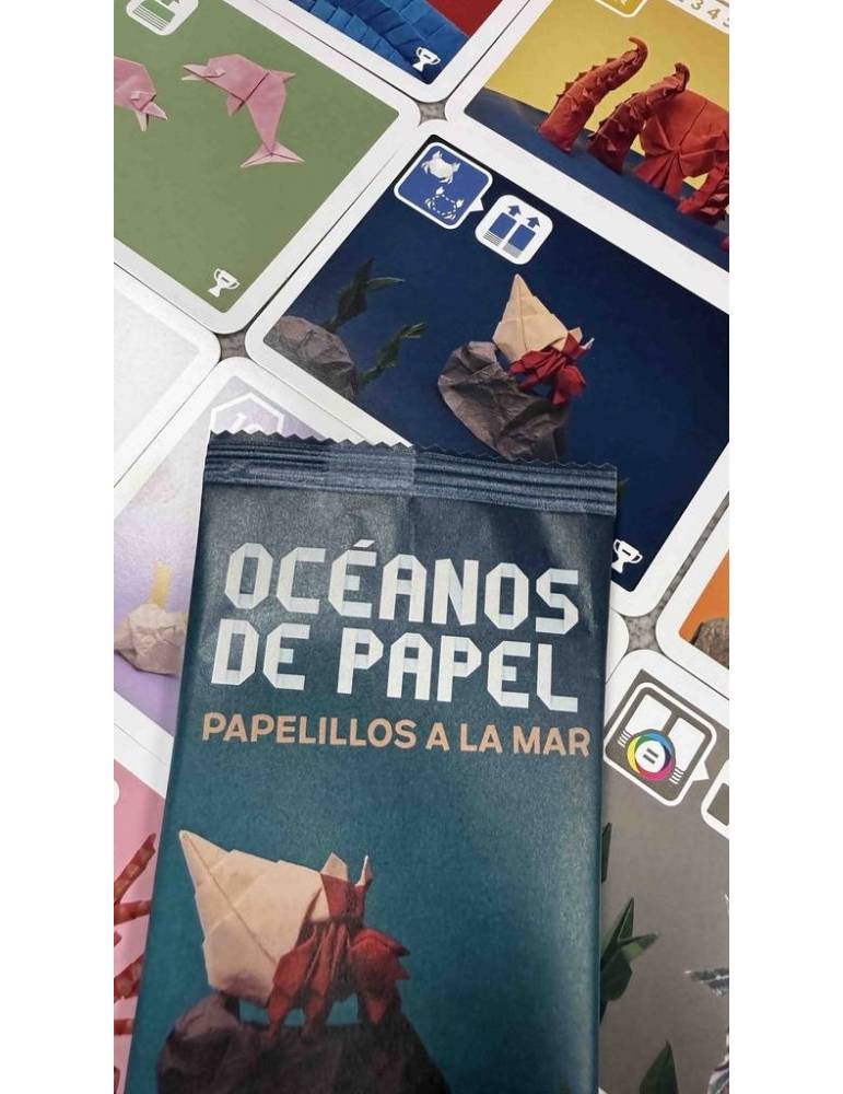 Papelillos a la Mar | Expansión Océanos de Papel | Juego de Mesa Familiar