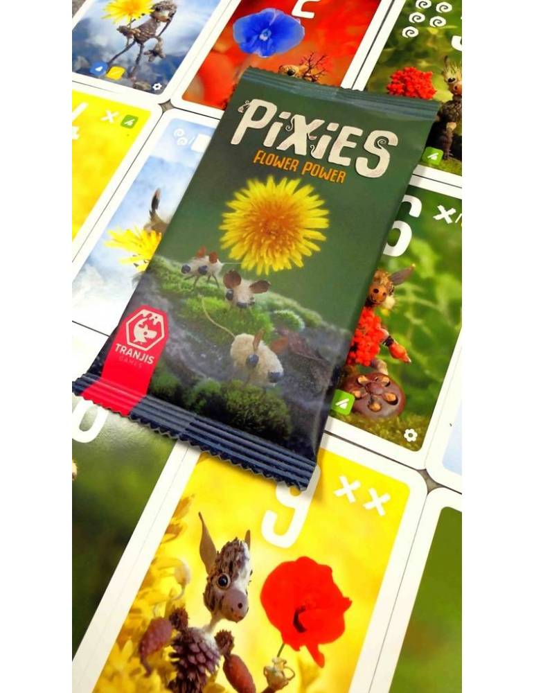 Flower Power | Expasión Pixies | Juego de Mesa Familiar