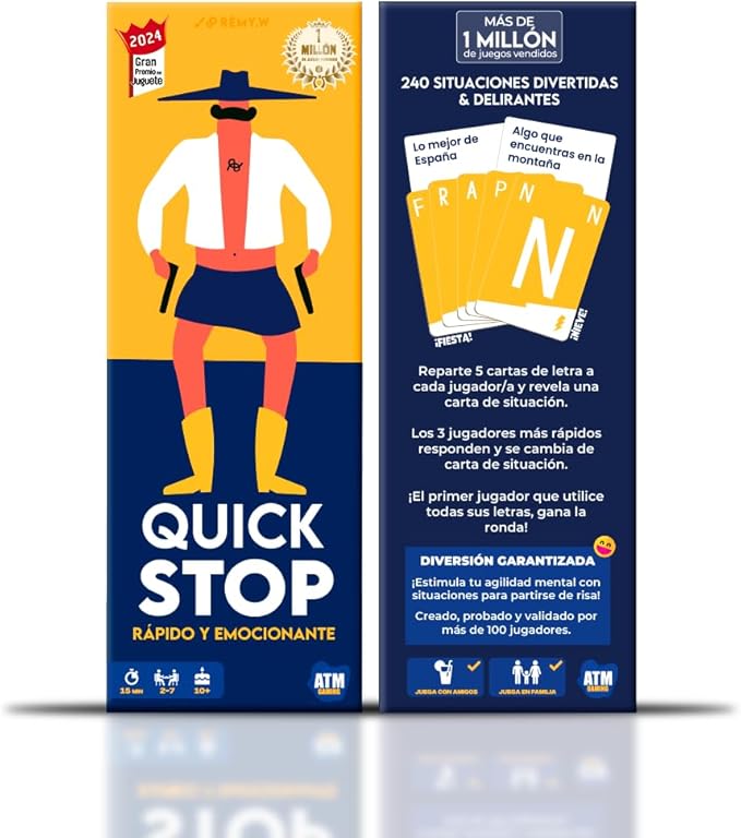 Quick Stop | Juego de Mesa | Juego de Palabras