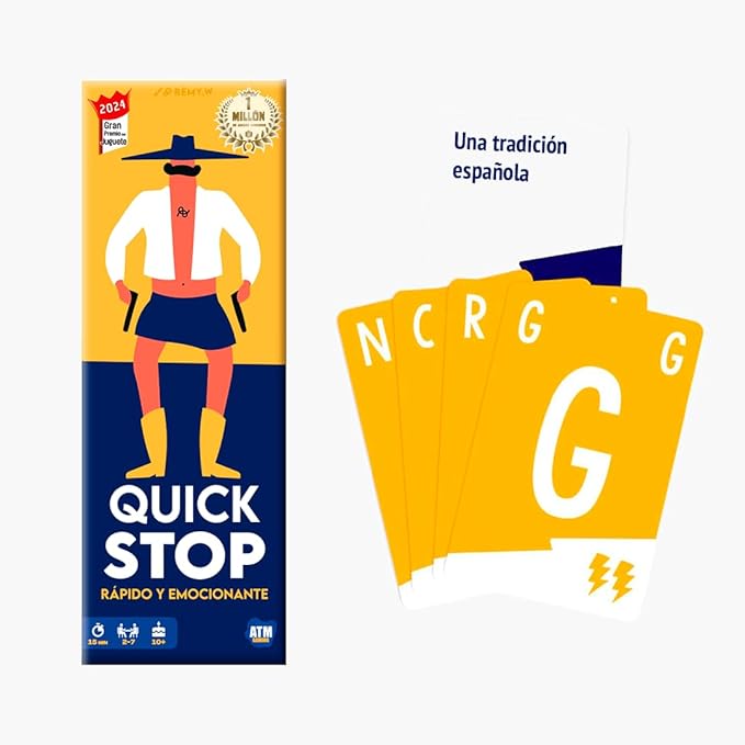 Quick Stop | Juego de Mesa | Juego de Palabras