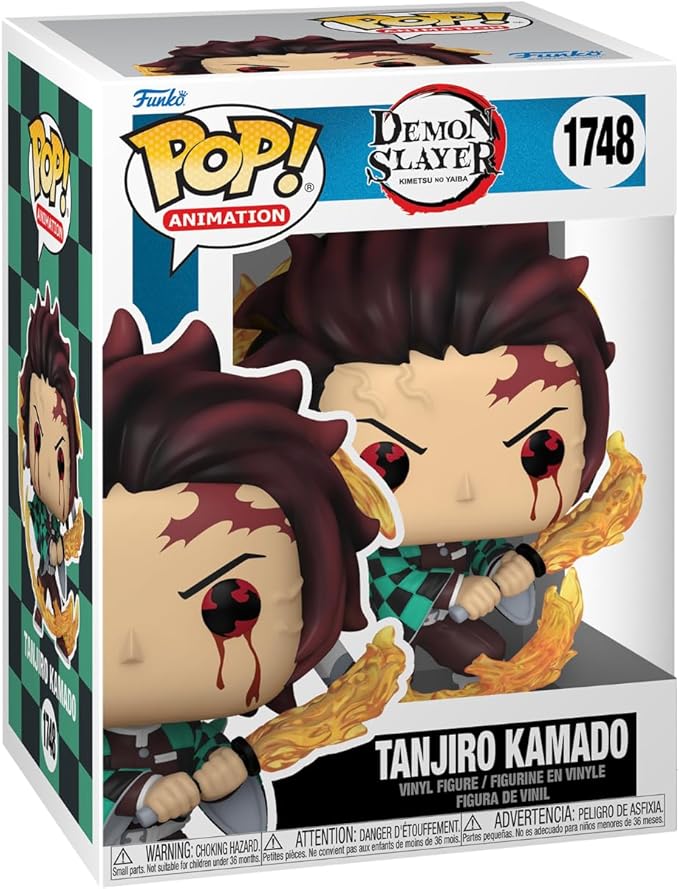 Funko POP! Nº1748 Tanjiro Kamado (Sun Breathing) - Demon Slayer - Kimetsu no Yaiba