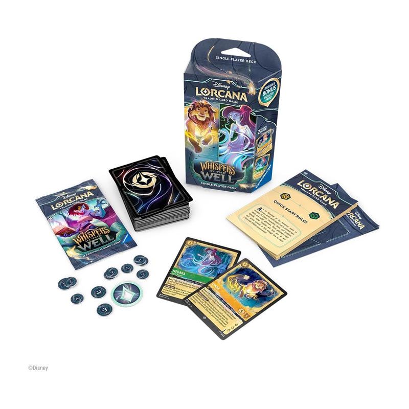 Mazos Whispers in the Well (Inglés) - Disney Lorcana TCG